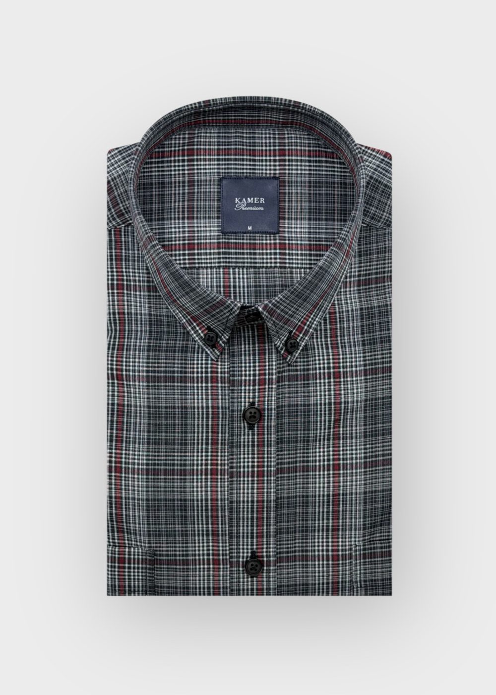 REGULAR FIT ÇİFT CEP FÜME GÖMLEK