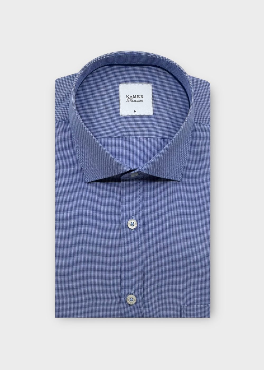 REGULAR FIT OXFORD KOYU MAVİ GÖMLEK