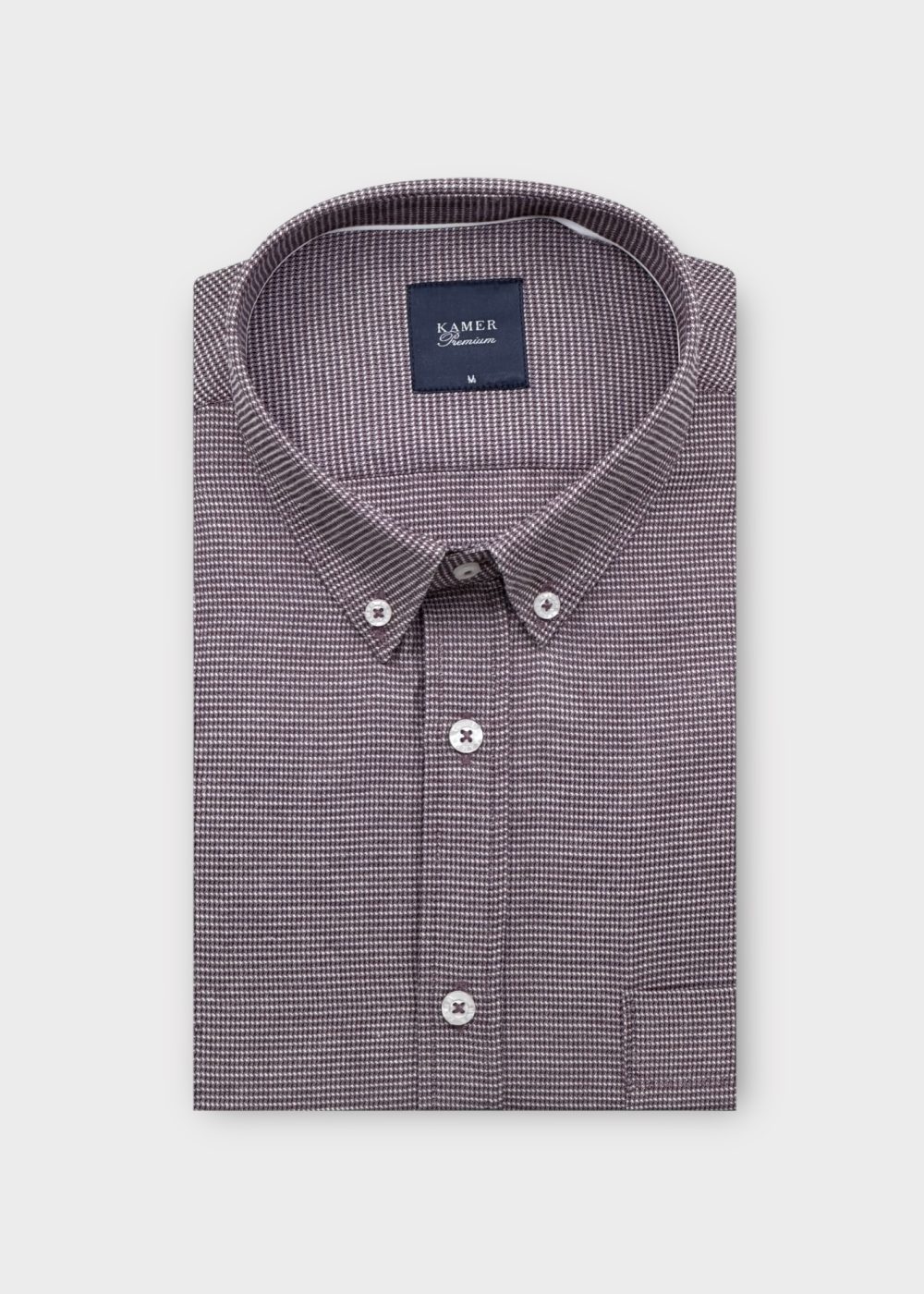 REGULAR FIT ARMÜRLÜ GÜL KURUSU GÖMLEK